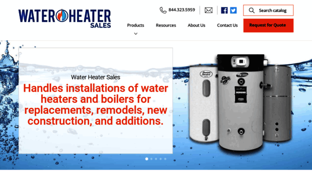 waterheatersales.com