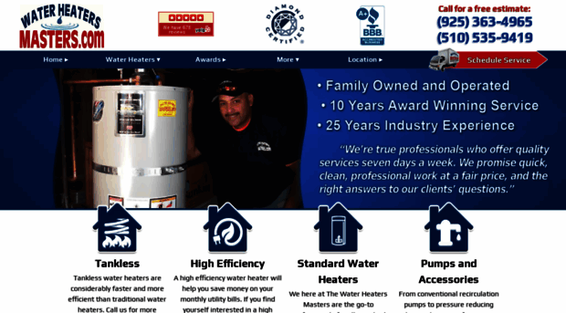 waterheatersmasters.com