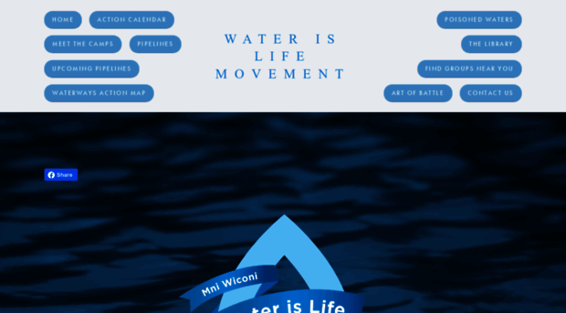 waterislifemovement.com