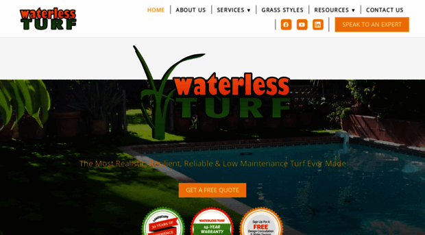 waterlessturf.com