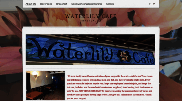 waterlilycafe.com