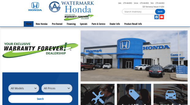 watermarkhonda.com