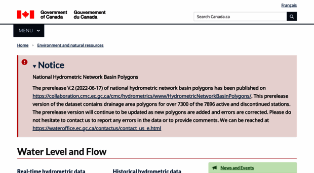wateroffice.ec.gc.ca