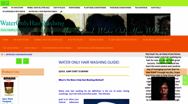 wateronlyhairwash.com