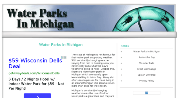 waterparksinmichigan.net