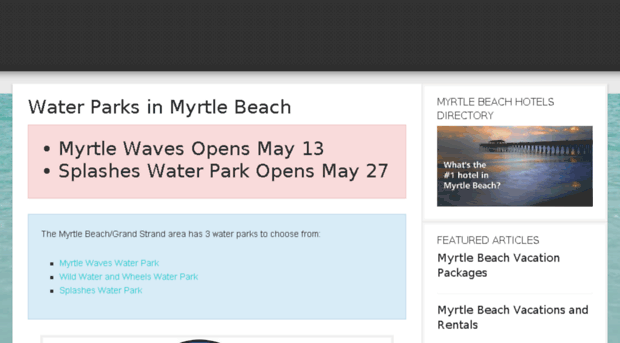 waterparksinmyrtlebeach.com