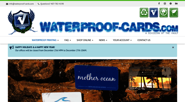 waterproof-cards.com