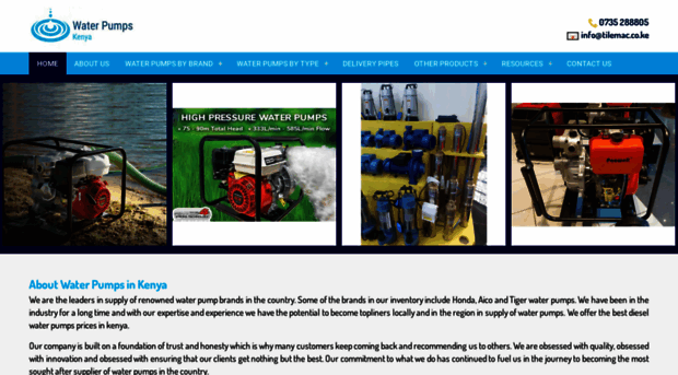 Waterpumps Co Ke Water Pumps Kenya Electric Water Pumps Co