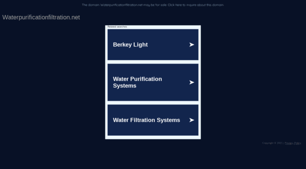 waterpurificationfiltration.net