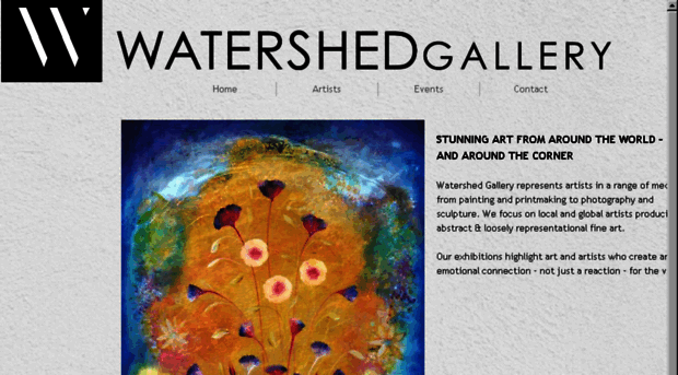 watershedgallery.com