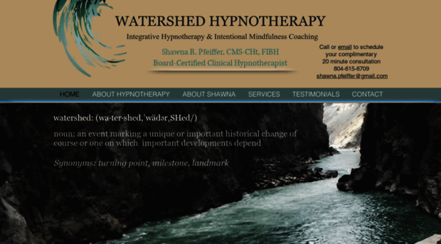 watershedhypnotherapy.com