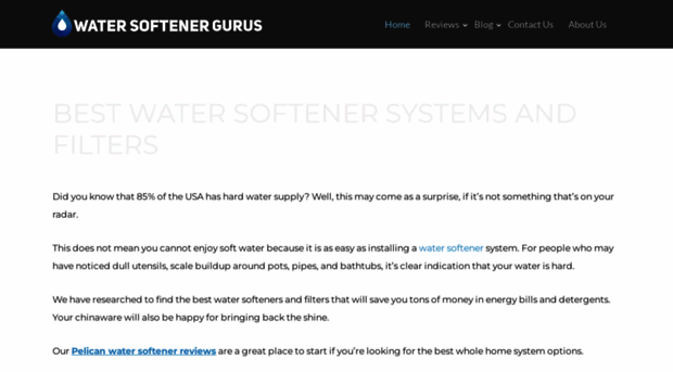 watersoftenergurus.com