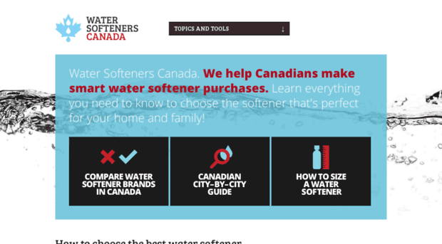 watersoftenerscanada.ca