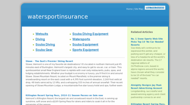 watersportinsurance.com