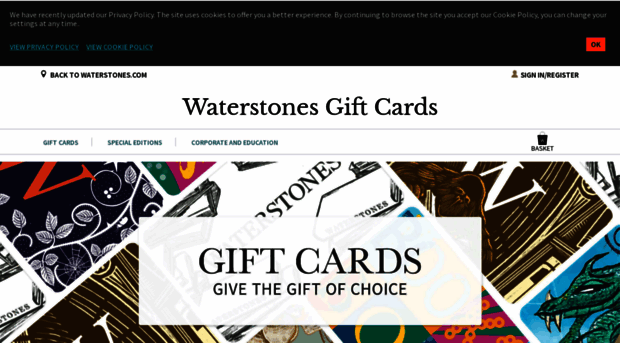 waterstonesgiftcards.com