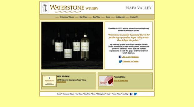 waterstonewines.com