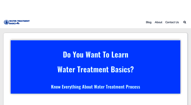 watertreatmentbasics.com