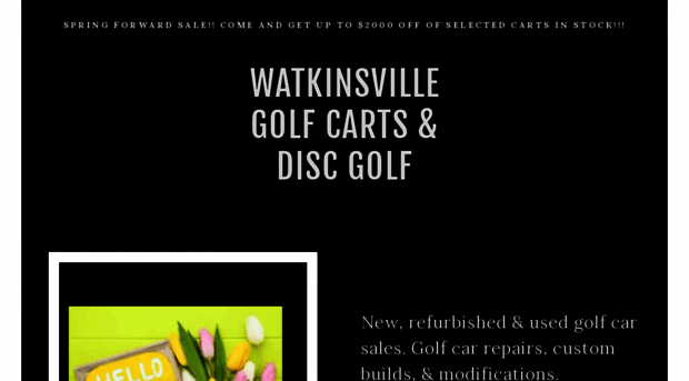 watkinsvillegolfcars.com