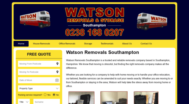 watsonremovalssouthampton.co.uk