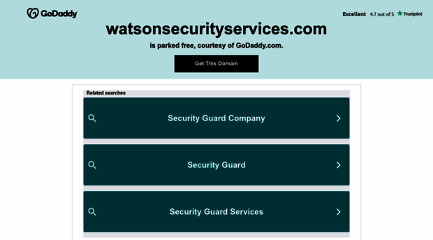 watsonsecurityservices.com