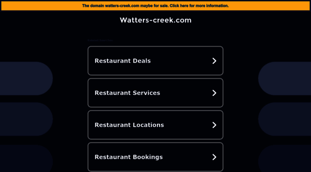 watters-creek.com
