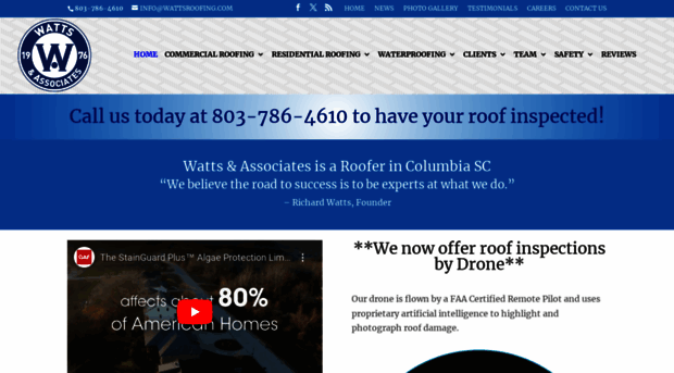 wattsroofing.com