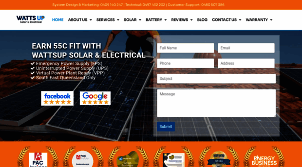 wattsupsolarandelectrical.com.au
