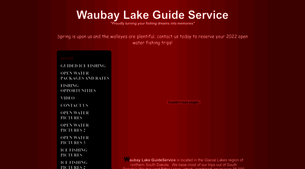 waubaylakeguideservice.com