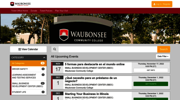 waubonseetickets.com