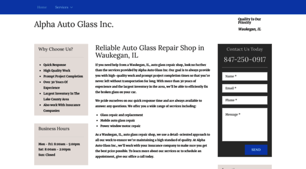 waukeganautoglassrepairs.com