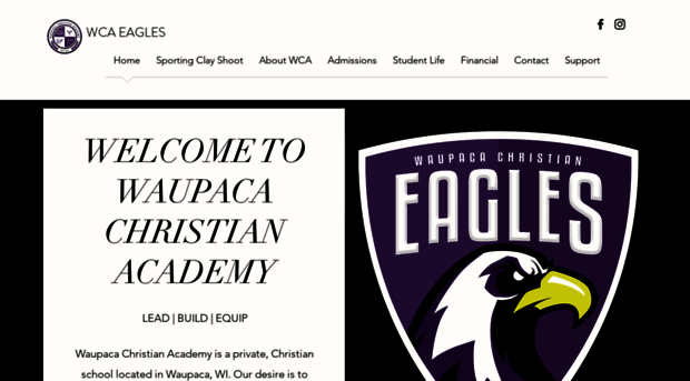 waupacachristianacademy.org