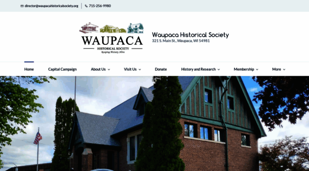 waupacahistoricalsociety.org