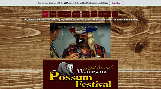 wausaupossumfestival.com