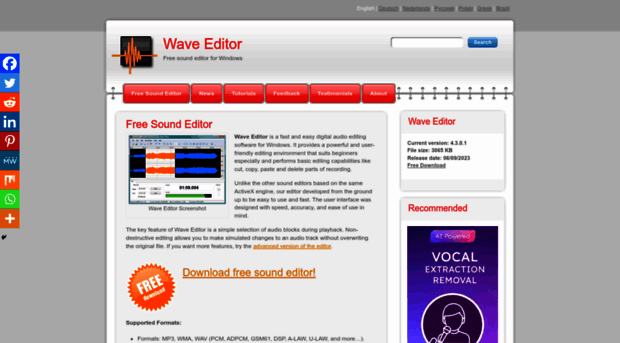 wave-editor.com