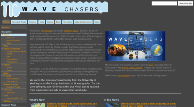 wavechasers.uw.edu