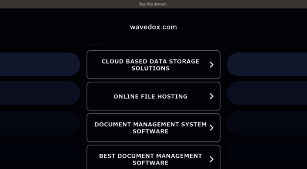 wavedox.com