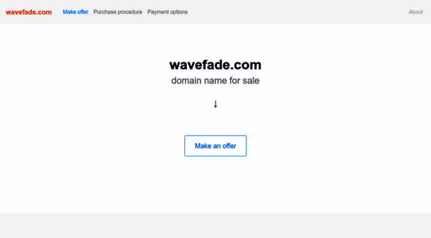 wavefade.com