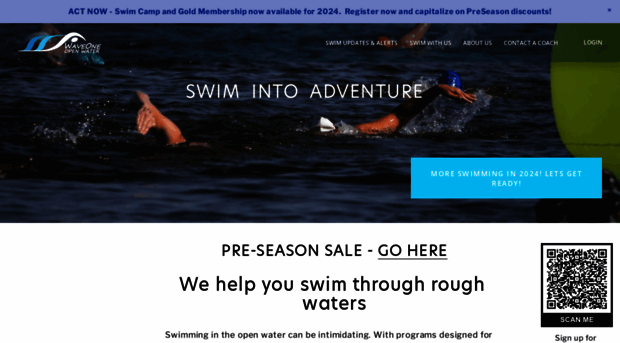 waveoneopenwater.com