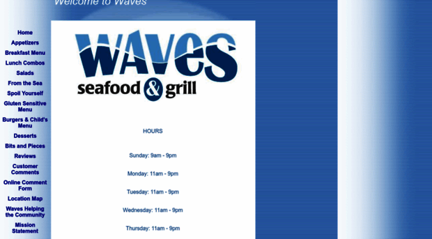 wavesseafood.com