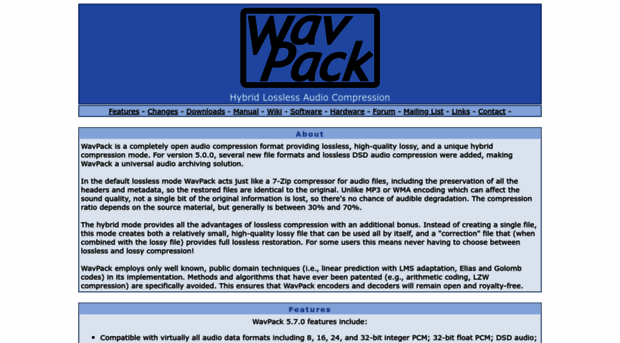 wavpack.com