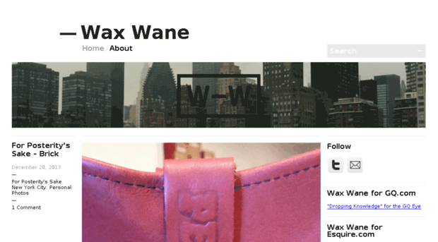 wax-wane.com