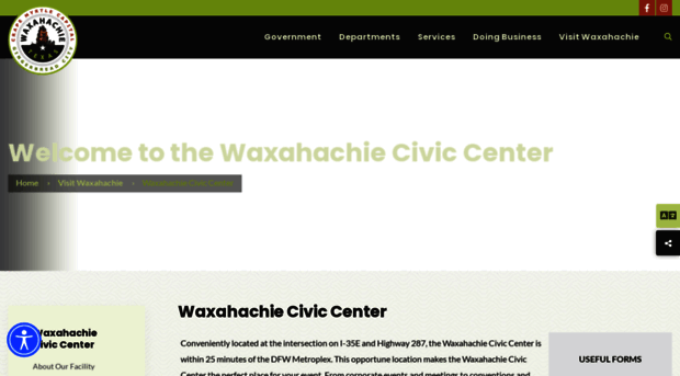 waxahachieciviccenter.org