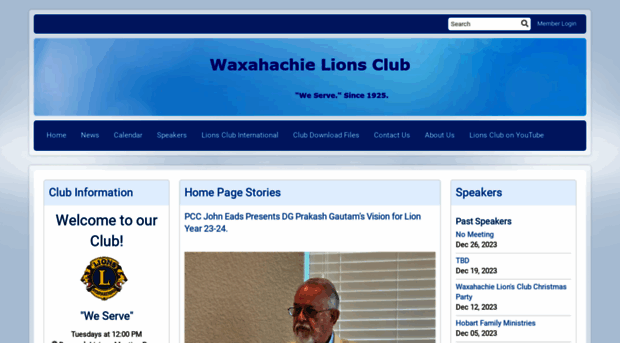 waxahachielionsclub.org