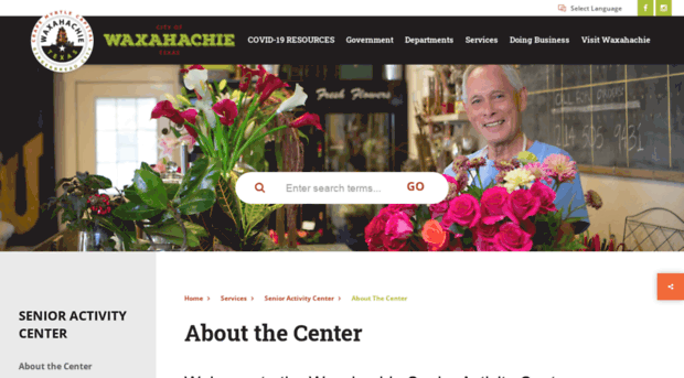 waxahachieseniorcenter.com