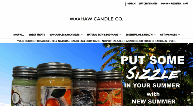 waxhawcandlecompany.com