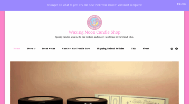 waxingmooncandleshop.com