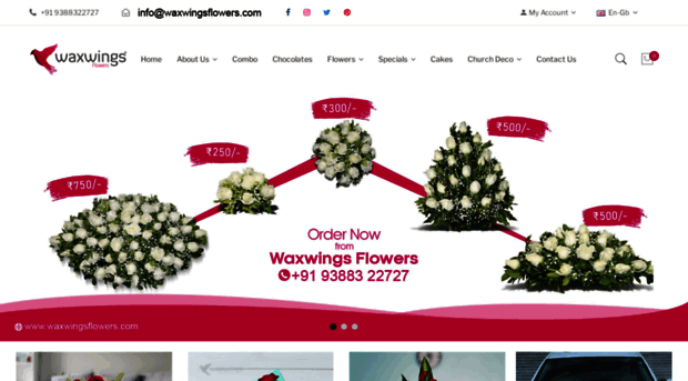 waxwingsflowers.com