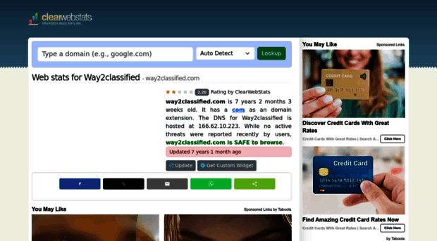way2classified.com.clearwebstats.com