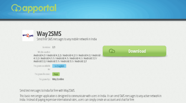 way2sms.apportal.co