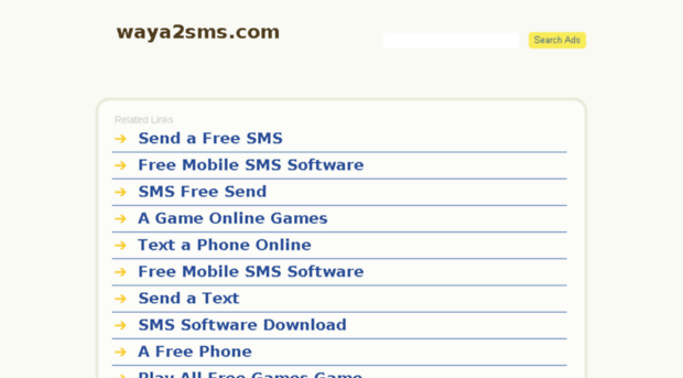 waya2sms.com